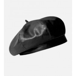 قبعة بيرية موحدة اللون بولي يوريثين