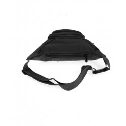 حقيبة خصر بحزام قابل للتعديل وجيوب متعددة بعلامة تجارية